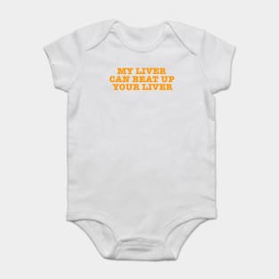 Liver Strong Baby Bodysuit